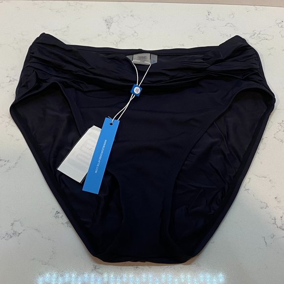 NWT Bleu Rod Beattie Twist & Shout High-Waist Bikini Bottom - Picture 2 of 9